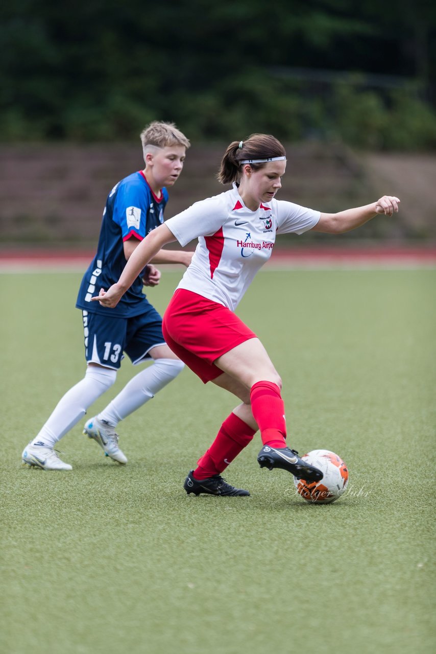 Bild 95 - wBJ Walddoerfer - VfL Pinneberg : Ergebnis: 3:3